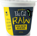 Tiki Cat Raw With Duck, Turkey Bone Broth And Pumpkin
